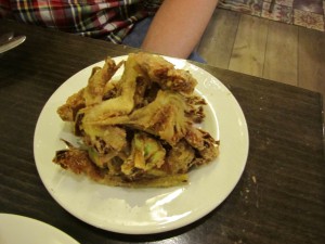 fried artichokes